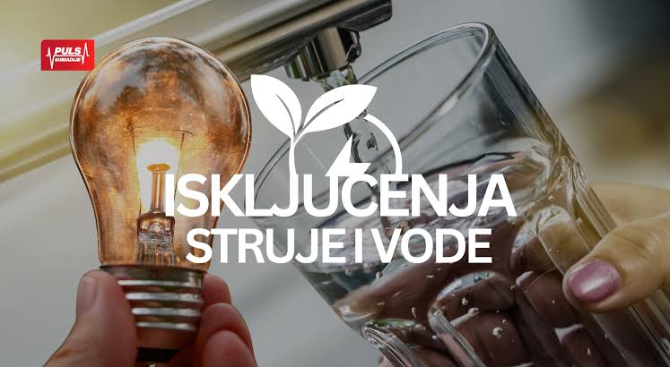 ISKLJUČENJA STRUJE I VODE ZA DANAS: Proverite da li se vaša adresa nalazi na listi!